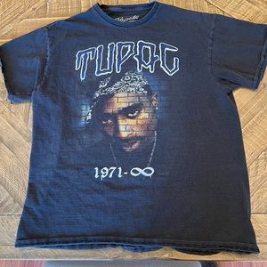 Men’s Black 2Pac T-Shirt Size Small